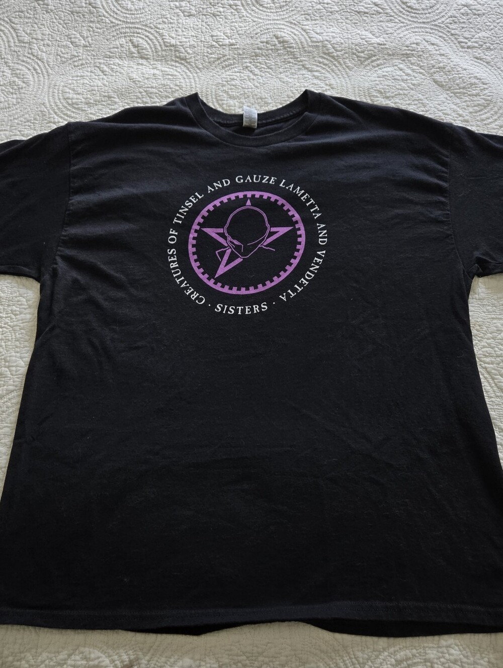SISTERS OF MERCY XL T SHIRT
